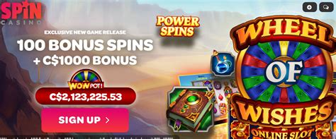 SPIN Casino no deposit bonus codes - (100 FREE SPINS)