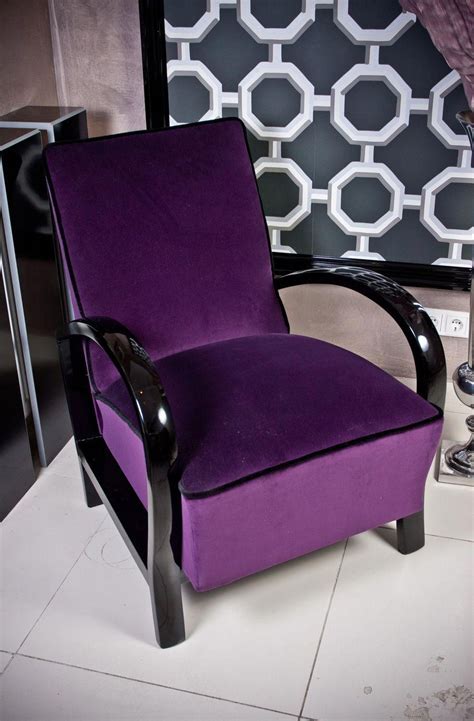 Dark Blue Living Room Chair Key: 7087125812 #RetroOfficeChair | Purple furniture, Purple home ...