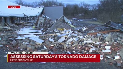 Damage in Hendersonville the morning after a deadly tornado outbreak ...