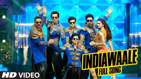 OFFICIAL: 'India Waale' FULL VIDEO Song |Happy New Year | Shah Rukh ...