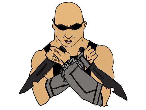 Riddick drawing by Demon-Kiba on DeviantArt