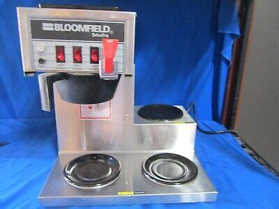 (eBay) Bloomfield/ Aramark Model 8572 3 Burner Commercial Coffee Maker ...