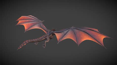 Dragon - Game of Thrones (2021) - 3D model by Ranjan Metya (@Ranjan.Metya) [d92f381] - Sketchfab