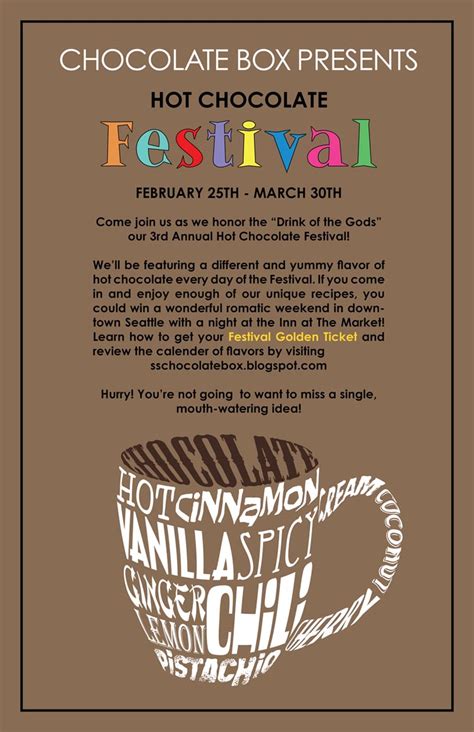 It's the "Hottest" Hot Chocolate Festival Ever!