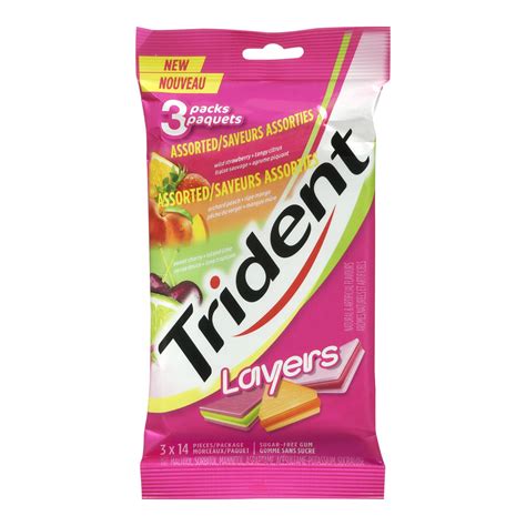 Trident Layers Sugar Free Gum Variety Pack | Walmart Canada