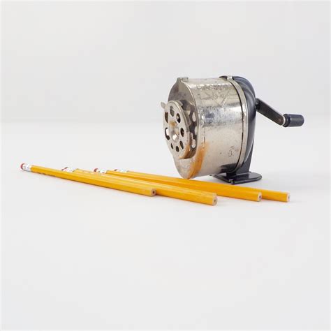 Vintage Boston School Pencil Sharpener Black and Silver | Pencil sharpener, Sharpener, School ...