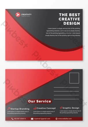 Creative Company Postcard Design Psd Template | PSD Free Download - Pikbest