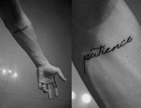 patience is a virtue tattoo - waltonfryman