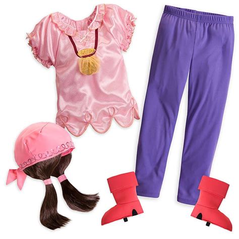 Disney Store Izzy Costume Size Small 5/6 Jake and the Never Land Pirates ** Click image for eve ...