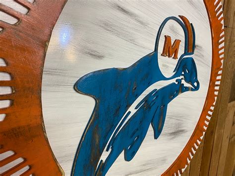 Miami Dolphins Logo, Old School, Classic, Vintage, Rustic, Distressed ...