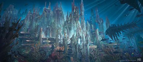 Fisherman Kingdom by Jeremy Love | Fantasy landscape, Aquaman, Fantasy ...