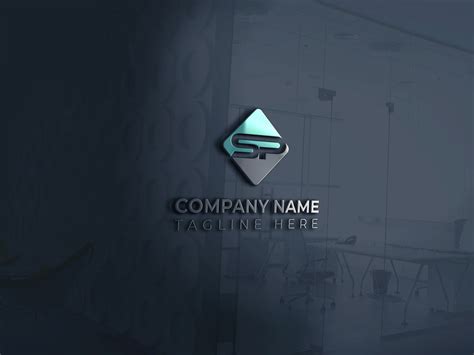 Creative SP Monogram Company Logo Template – GraphicsFamily