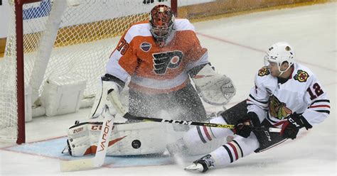 Chicago Blackhawks vs. Philadelphia Flyers results: Travis Konecny ...