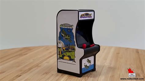 Tiny Arcade Galaxian Cabinet Video Game Review (2018) - YouTube