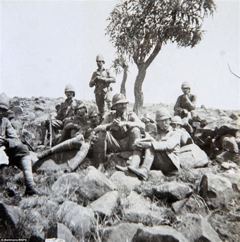 Rare Boer War photographs show British soldiers fighting in tough conditions | Daily Mail Online