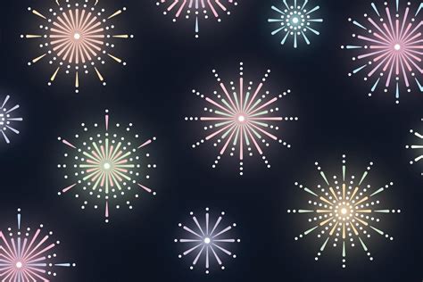 Colorful new year fireworks wallpaper 3766255 Vector Art at Vecteezy