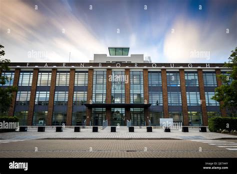 Farnborough National Aerospace Library, The Hub Stock Photo - Alamy