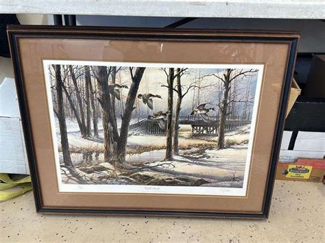 Framed Terry Redlin Print - Lee Real Estate & Auction Service