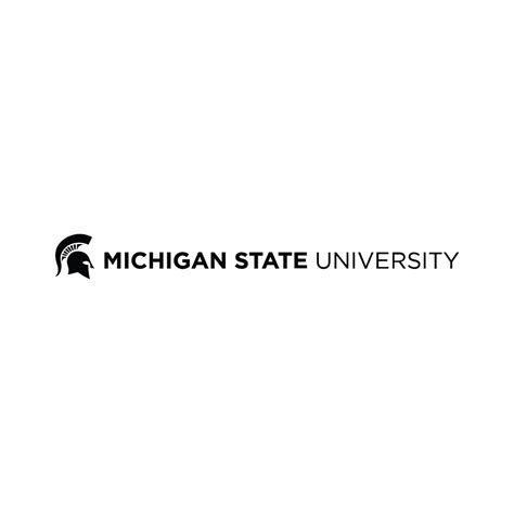 Free High-Quality michigan state university logo in white for Creative ...