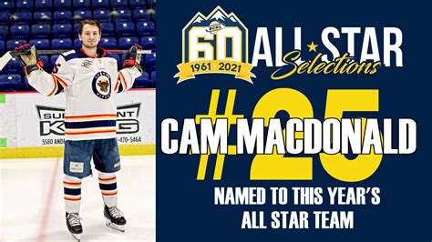 MacDonald Named To All-Star Roster | Vernon Vipers