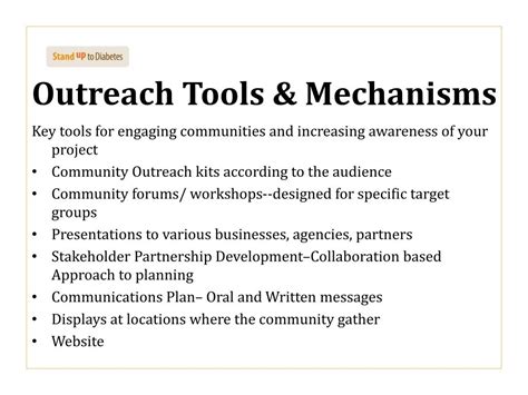 PPT - Community Outreach Strategies 101 PowerPoint Presentation, free download - ID:1749125