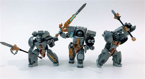 Lego Warhammer 40k Grey Knights | Lego knights, Lego, Cool lego