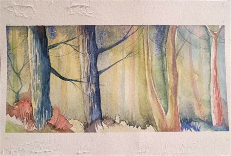 Watercolor lesson 15 (Colorful forest part 1) by RavenRemo on DeviantArt