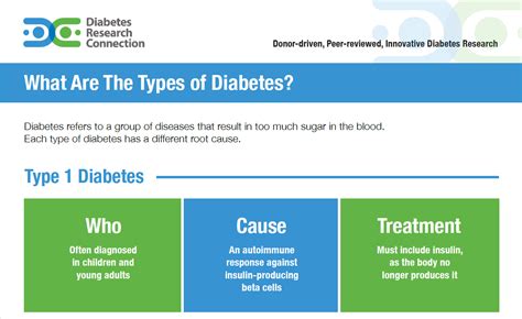 What Are The Types of Diabetes? [INFOGRAPHIC] - Diabetes Research Connection