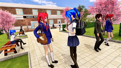 Anime School Games :: Behance