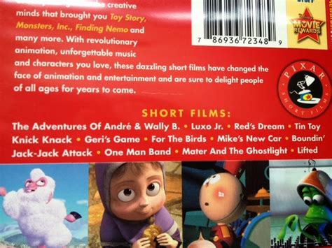 Dan the Pixar Fan: Pixar Collection: Short Films Volumes 1 & 2