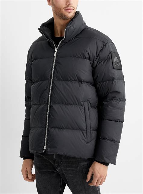 Moose Knuckles Synthetic Javelin Puffer Jacket in Black for Men - Lyst