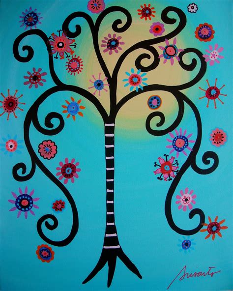 Gallery of Modern Folk Artist Pristine Cartera-Turkus: TREE OF LIFE ...