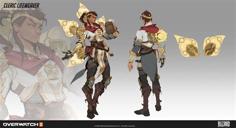 ArtStation - Cleric Lifeweaver | Overwatch fan art, Character design, Character art