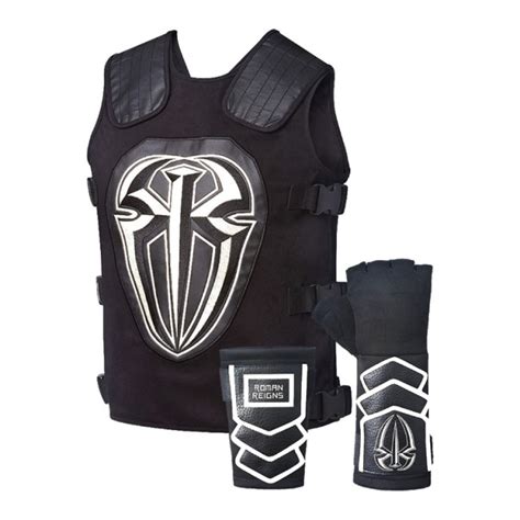 Roman Reigns Costume - Tactical Replica Vest Superman Punch Glove Roman ...