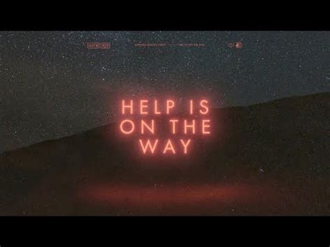 Help Is On The Way Lyrics - Amanda Cook - Zion Lyrics