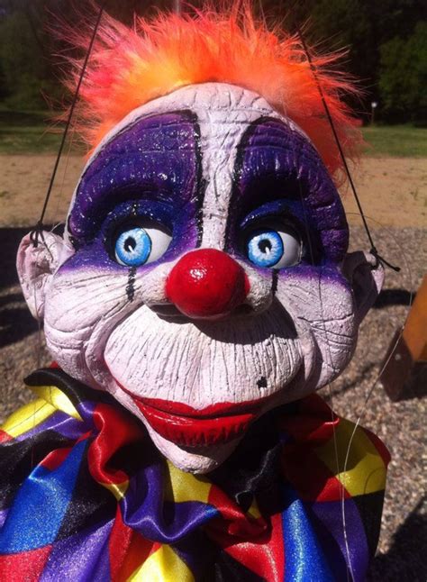 Marionette Big Clown 2 EDA Puppet Artist Street Televariete - Etsy