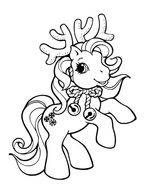 My Little Pony Christmas Coloring Pages - Best Coloring Pages For Kids