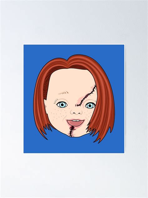 "Curse of Chucky | Scars" Poster by Jakmalone | Redbubble