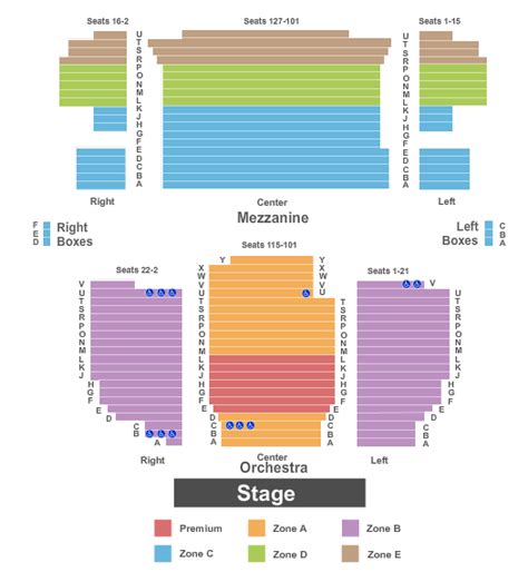 Neil Simon Theatre Seating Chart | Neil Simon Theatre | New York City, New York