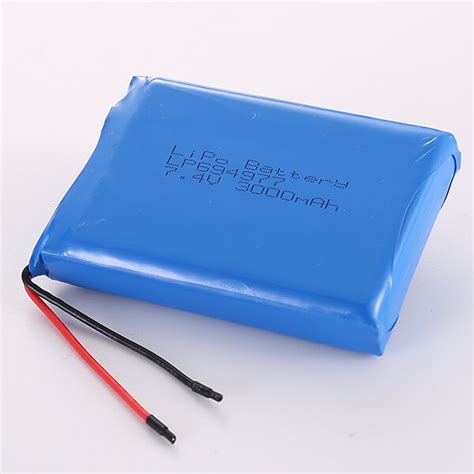 7.4V Lithium Polymer Battery Pack LP694977 2S 3000mAh