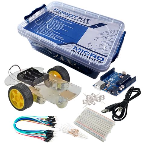Basic Robot Kit Based on Arduino - Micro Robotics