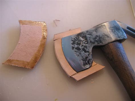 The wandering axeman: Axe Sheath Tutorial