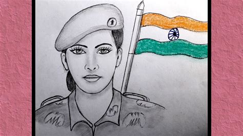 15th august special drawing/Republic day 2021 drawing for beginners/indian army drawing oil ...