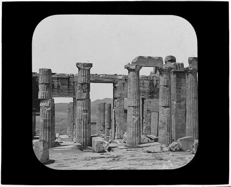 Greece - the Propylaea from within, Athens - Digital Commonwealth