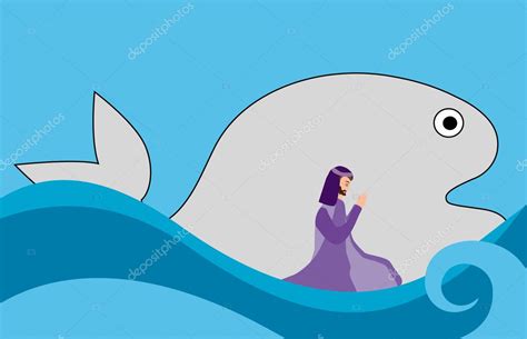 Jonah and fish Stock Vector Image by ©gracel1221 #41839647