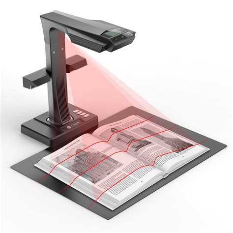 Buy CZUR ET24 Pro Professional Book Scanner, 24MP Document Camera, 3rd Gen Auto-Flatten & Deskew ...