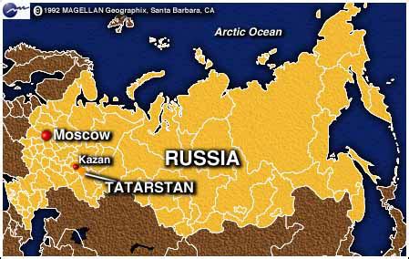 Kazan Map and Kazan Satellite Images