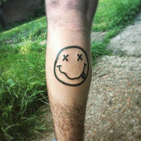 Nirvana Smiley Face Tattoo - Best Tattoo Ideas Gallery