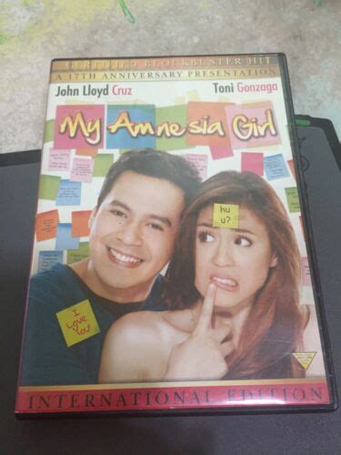 My Amnesia Girl DVD John Lloyd Cruz Toni Gonzaga Filipino Film Comedy ...