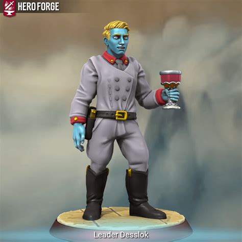 Leader Desslok, of the Gamilon Empire (Starblazers) : r/HeroForgeMinis